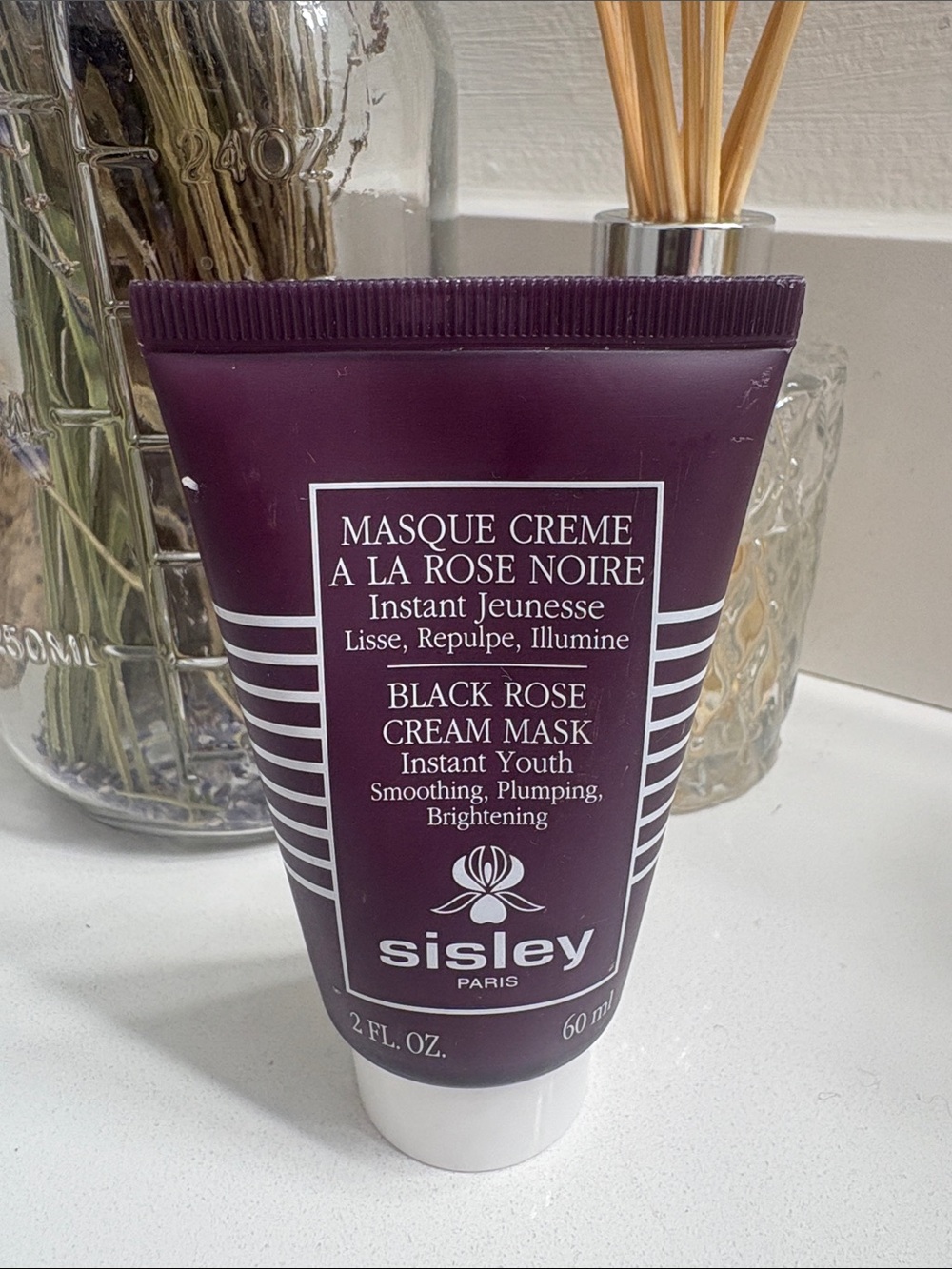 Sisley Black Rose Cream Mask - Deep Purple Tube